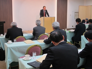 (成田市内ホテルにて)1